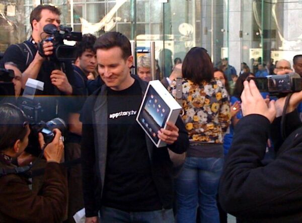 iPad発売の瞬間@NY旗艦店