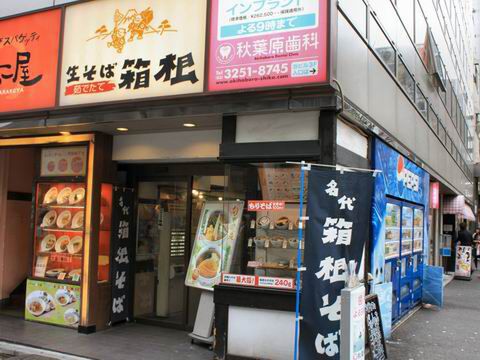 【アキバ食い倒れ部2010】生そば 箱根