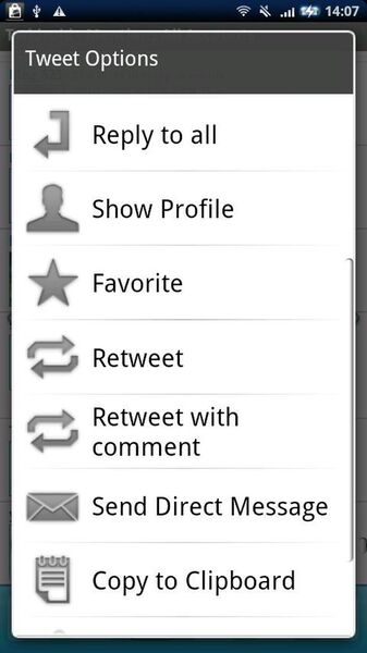 twidroid PRO for twitter
