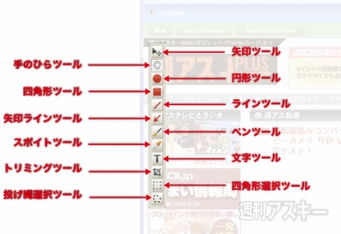 Aviary Screen Captureで遊ぼう!!【画像編集用ツール】