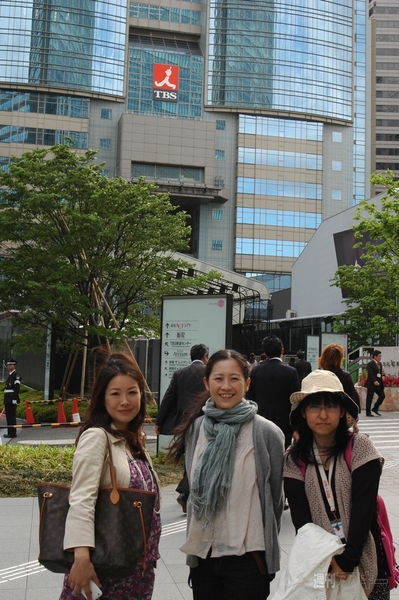 週アス3人娘がＴＢＳに登場！