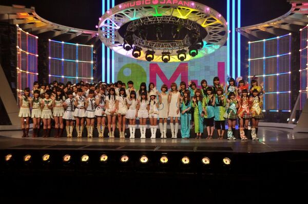 アイドル7組勢ぞろい