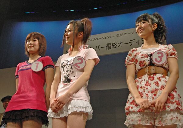 オーディションに挑む3人は全員が高校生