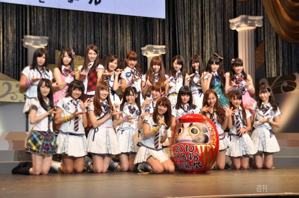 選抜メンバーの笑顔