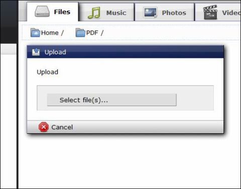 WebSharing File/Media Sync
