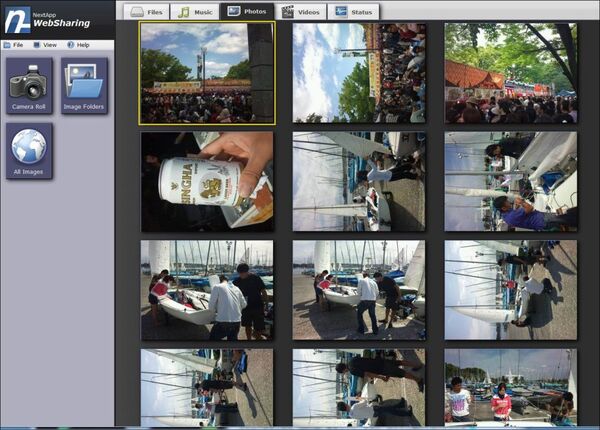WebSharing File/Media Sync