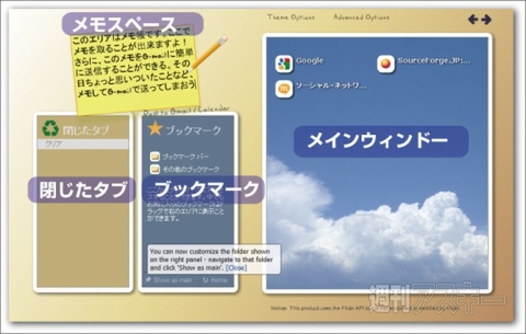 Incredible StartPageで遊ぼう!!：スタートページの構成