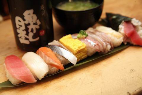 【アキバ食い倒れ部2010】本格江戸前寿司 魚がし日本一