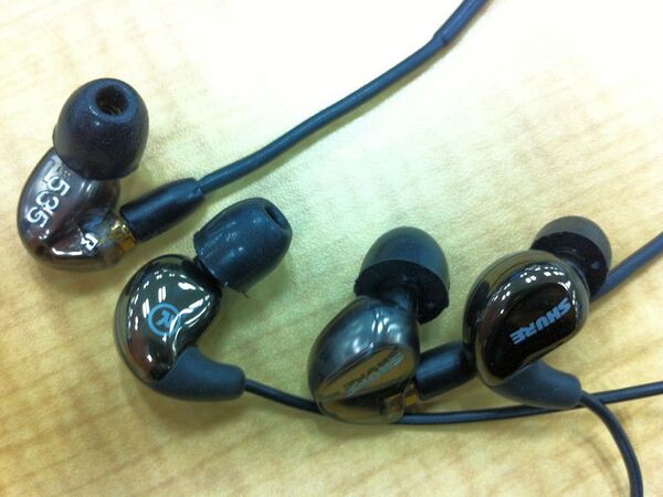 Shureの最高級イヤホンに新モデル登場☆さっそく聴いてみました♪