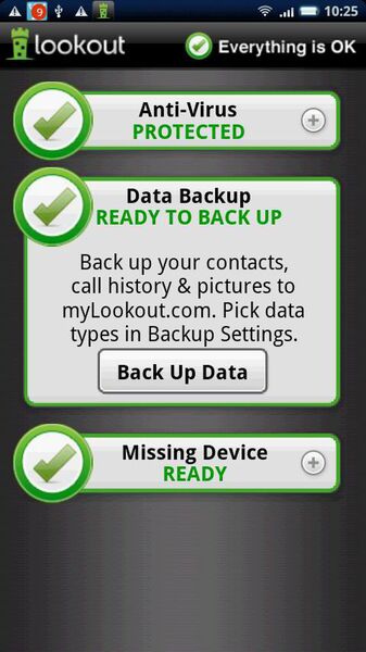 Lookout Mobile Security FREE