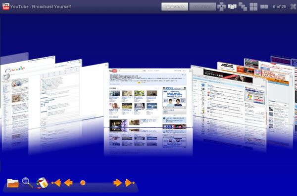 Chromeエクステンション：TabsPreview