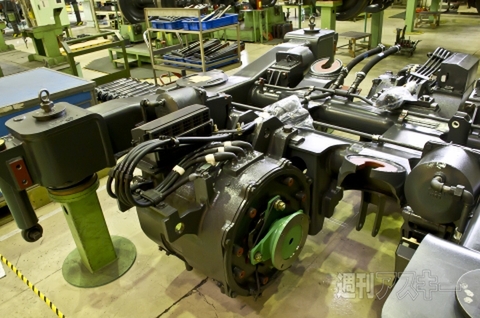 モーター取り付け