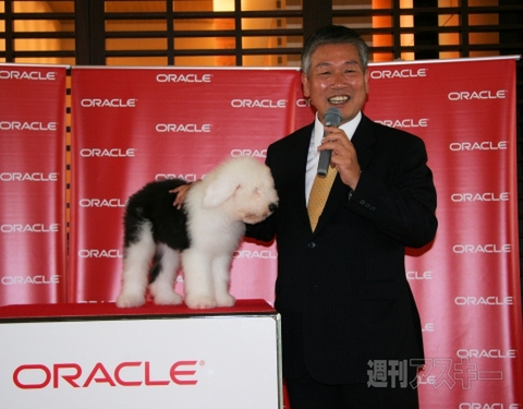 日本オラクルの4代目社員犬が誕生
