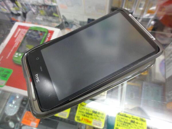 プロテクトジャケット for ソフトバンク 001HT DesireHD スケルトンブラック