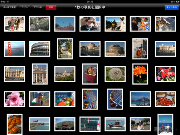iOS 4.2アップデートが公開！：『写真』にも印刷機能