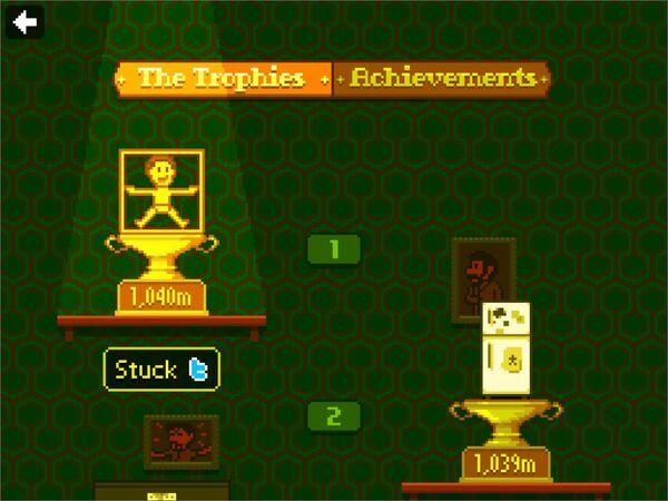 いわゆるハイスコア画面