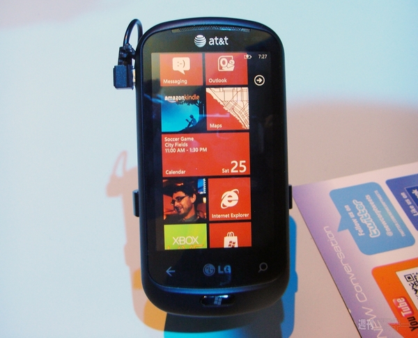 CES2011 Windows Phone 7:LG Quantum