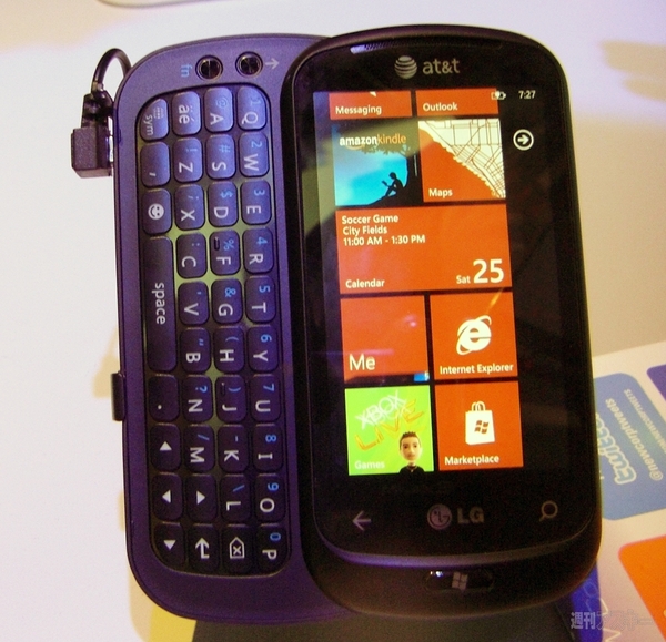 CES2011 Windows Phone 7:LG Quantum