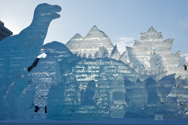 極寒の札幌で“雪ミク”＆“氷ミク”を激写だ！