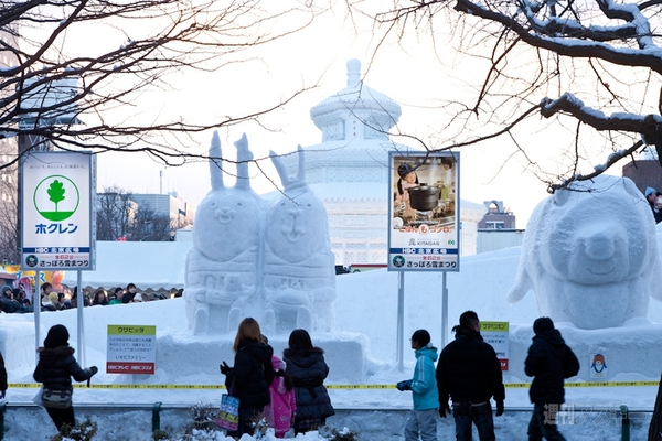極寒の札幌で“雪ミク”＆“氷ミク”を激写だ！