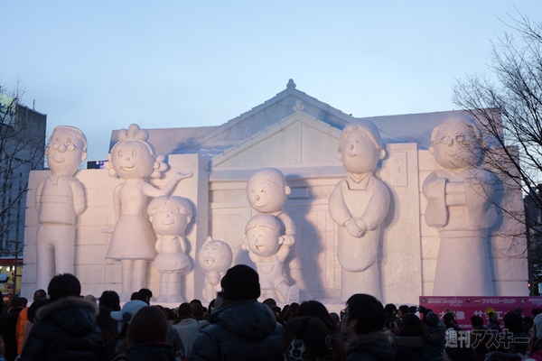 極寒の札幌で“雪ミク”＆“氷ミク”を激写だ！