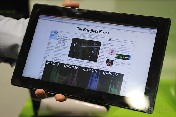 次世代Tegra『Kal-El』を実機デモ：NVIDIAブース