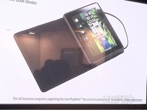 PlayBook Book Binder 開いたところ