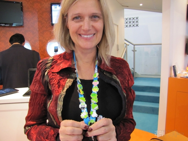 会場内でみかけたドロイド君たち