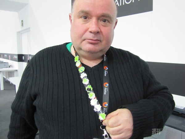 会場内でみかけたドロイド君たち