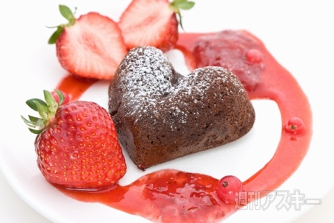 スイーツフォレスト　あまおうフォンダンショコラ