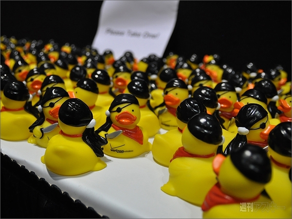 アメリカの展示会は楽しいお土産ばかり