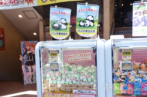 上野でパンダ公開！！