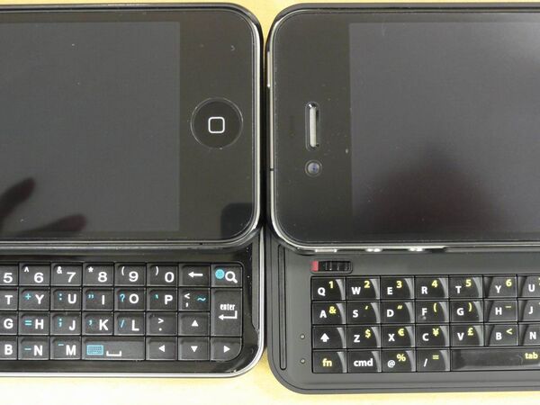 iPhone4用BTキーボードケース