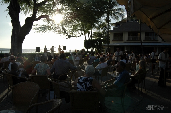 潮かぜとライブ演奏