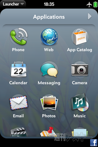 Palm Pre 2とBlackBerry Torch 17