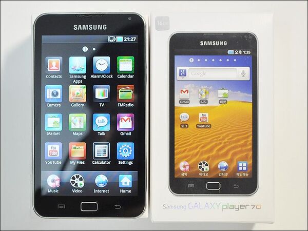 ちょっと大きめの5インチスマホ『Galaxy S WiFi 5.0』が出たよ！