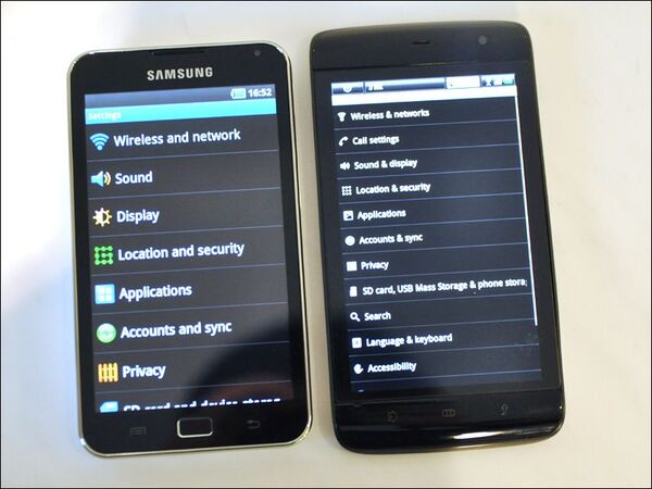 ちょっと大きめの5インチスマホ『Galaxy S WiFi 5.0』が出たよ！