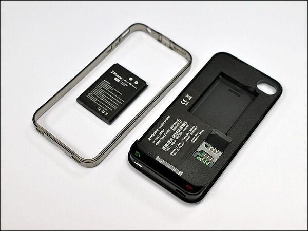 【海外限定＆自己責任！】iPhone4をデュアルSIM対応にしちゃう専用本体カバー