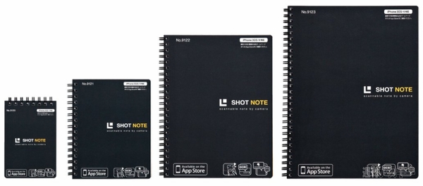手書きメモの取り込みが超カンタンな『ショットノート』がAndroid対応に