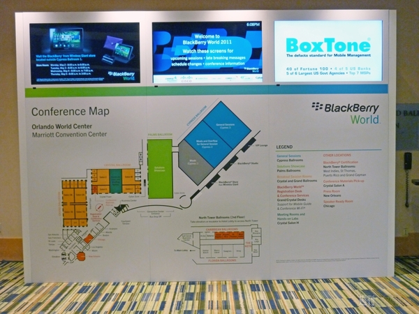 BlackBerry World 2011 こぼれ話