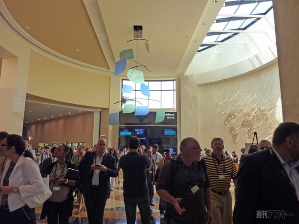 BlackBerry World 2011 こぼれ話