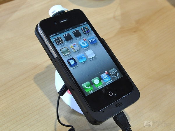 KTが発売するiPhone4用WiBroジャケット