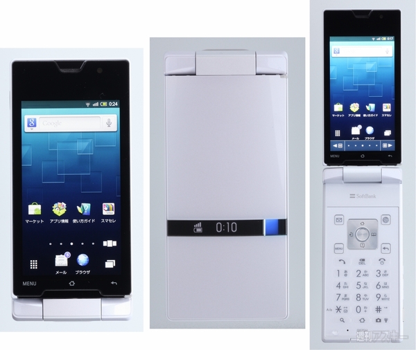 ソフトバンク『AQUOS PHONE THE HYBRID 007SH』