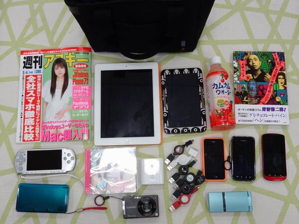 松下ラゲッジ×pocketgames：マルチポケット帆布トート