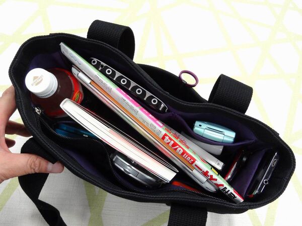 松下ラゲッジ×pocketgames：マルチポケット帆布トート