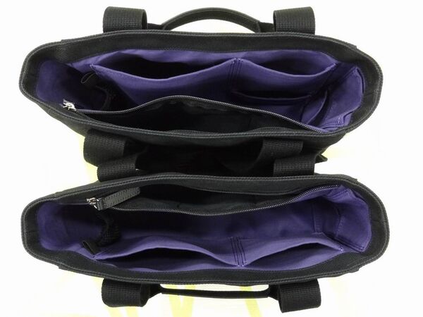 松下ラゲッジ×pocketgames：マルチポケット帆布トート