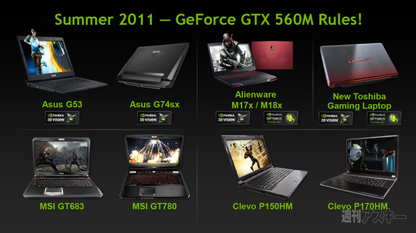 重量級ゲームもノートで遊べる！ 『GeForce GTX560M』の実力とは ...