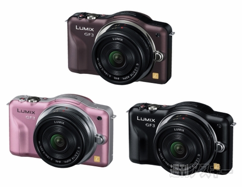 パナソニック、世界最小・最軽量デジタル一眼カメラ『LUMIX DMC-GF3