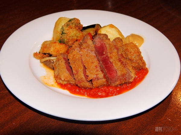 黒毛和牛のヒレカツ