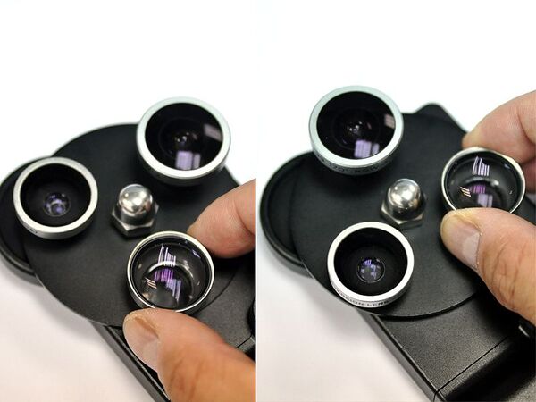 iPhone4を3レンズ搭載カメラに大進化させる『TurtleJacket』はコンデジを超えた！
